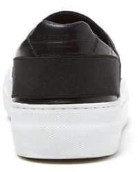 Helmut Lang Waxed Leather Slip On Sneaker