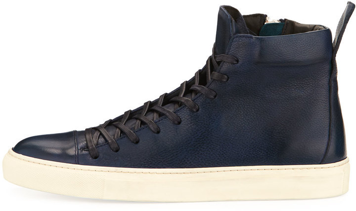 reed mid top sneaker