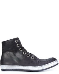 A Diciannoveventitre Hi Top Lace Up Sneakers