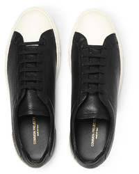 Common Projects Achilles Retro Textured Leather Sneakers