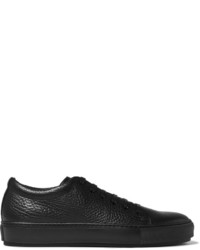 Acne Studios Adrian Grained Leather Sneakers