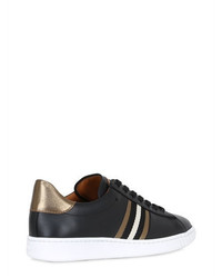 Bally 20mm Wiolet Leather Sneakers