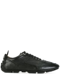 Bally Perforated Texture Lace Up Sneakers