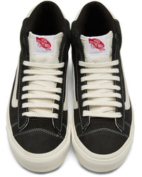 Vans Black Og Mid Skool Lite Lx Sneakers