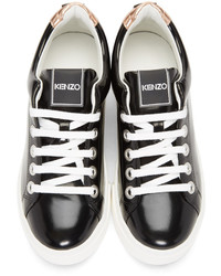 Kenzo Black Platform Sneakers