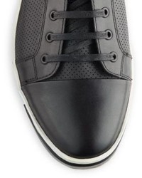 Kenneth Cole Brand Width Leather Sneakers