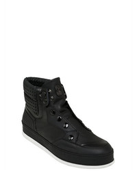 Bruno Bordese Perforated Nappa Leather Sneakers