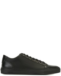 Canali Textured Low Sneakers