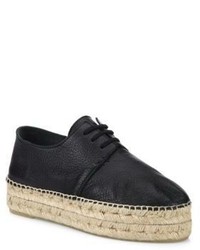 Vince Cynthia Leather Espadrille Sneakers