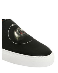 Givenchy Leather Street Skate Iii Monkey Sneakers