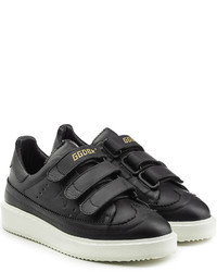 Golden Goose Deluxe Brand Golden Goose Leather Sneakers With Velcro Straps