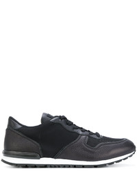 Tod's Grained Detail Lace Up Sneakers