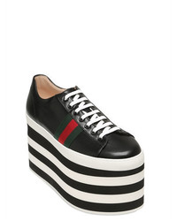 Gucci 140mm Peggy Leather Sneakers