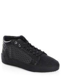 Android Homme Leather Mid Top Sneakers
