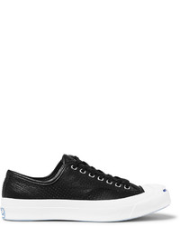 Converse Jack Purcell Signature Perforated Leather Sneakers