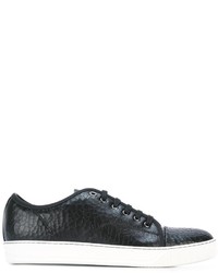 Lanvin Cracked Pattern Sneakers