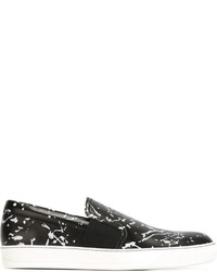 Lanvin Paint Splatter Sneakers