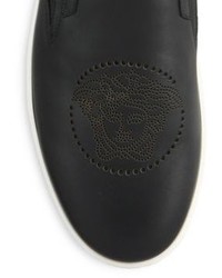 Versace Lea Perforated Medusa Skate Sneakers