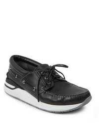 Givenchy Leather Boat Sneakers