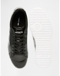 Lacoste Leather Carnaby Black Evo Prv Sneakers