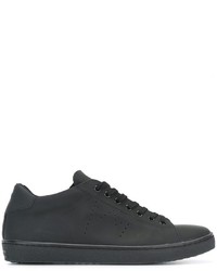 Leather Crown Monochrome Sneakers