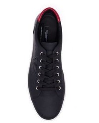 Dolce & Gabbana Leather Lace Up Sneakers