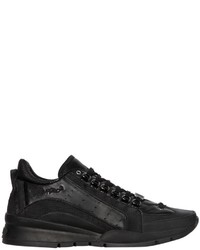 DSQUARED2 Leather Nylon Sneakers