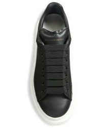 Alexander McQueen Leather Platform Sneakers