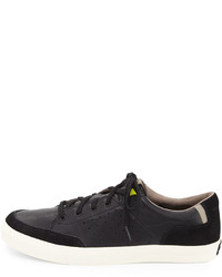Cole Haan Mariner Perforated Leather Sneaker Black
