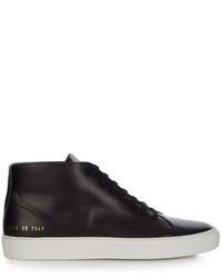 Common Projects New Court Mid Top Leather Trainers