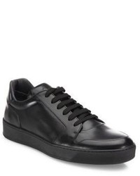 To Boot New York Barton Burnished Leather Sneakers