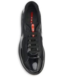 Prada Newac Patent Leather Sneakers