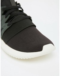 adidas Originals Black Tubular Viral Sneakers