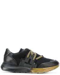 Marcelo Burlon County of Milan Panelled Lace Up Sneakers