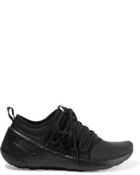 Nike Payaa Faux Textured Leather Sneakers Black