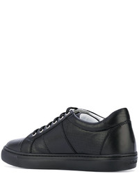 Baldinini Perforated Lace Up Sneakers