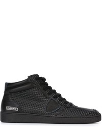 Philippe Model Pyramid Stud Hi Top Sneakers