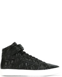 Pierre Hardy Quilted Hi Top Sneakers