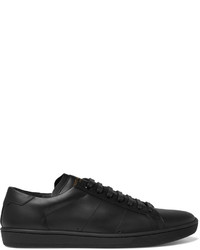 Saint Laurent Sl01 Leather Sneakers