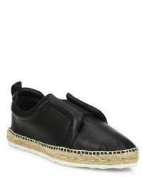 Pierre Hardy Sliderdrille Leather Espadrille Sneakers
