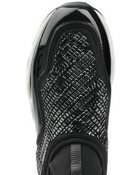 Salvatore Ferragamo Sneakers With Leather