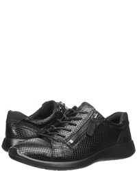 Ecco Soft 5 Zip Sneaker Lace Up Casual Shoes