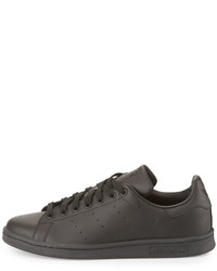 adidas Stan Smith Foundation Perforated Leather Sneaker Black