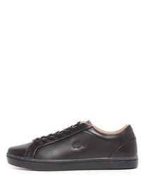 Lacoste Straightset Leather Sneakers