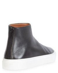 Givenchy Street Line Leather Platform Sneakers