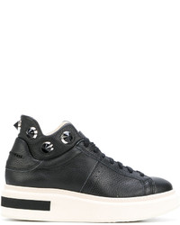 Paloma Barceló Studded Platform Mid Top Sneakers