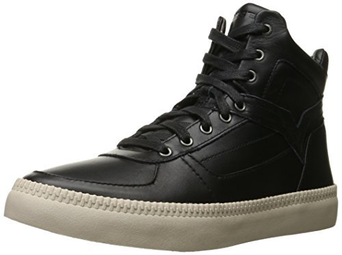 Black Leather Sneakers, $149 | Amazon.com | Lookastic