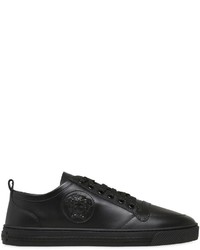 Versace Medusa Smooth Leather Sneakers