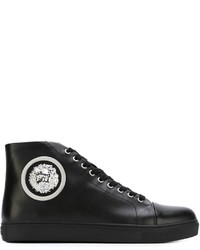 Versus Lion Head Hi Top Sneakers