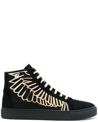 Marcelo Burlon County of Milan Wing Lace Up Sneakers